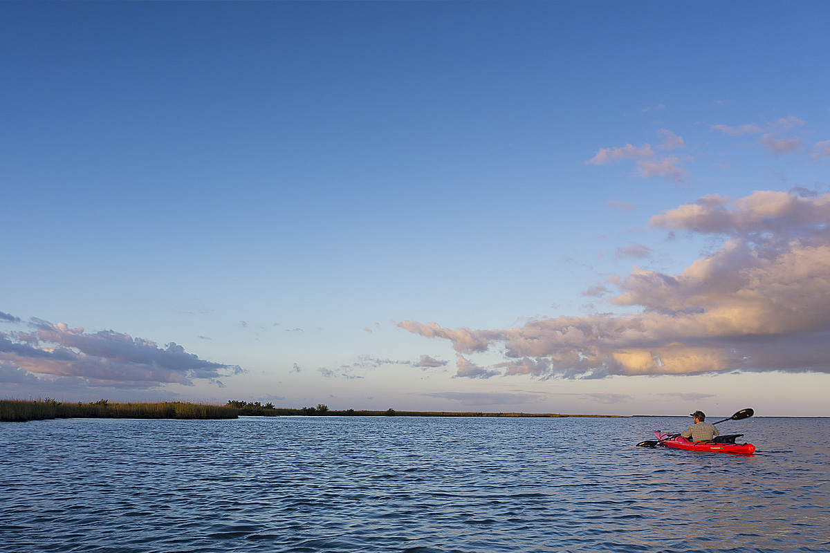 Kayak Fly Fishing Louisiana Redfish