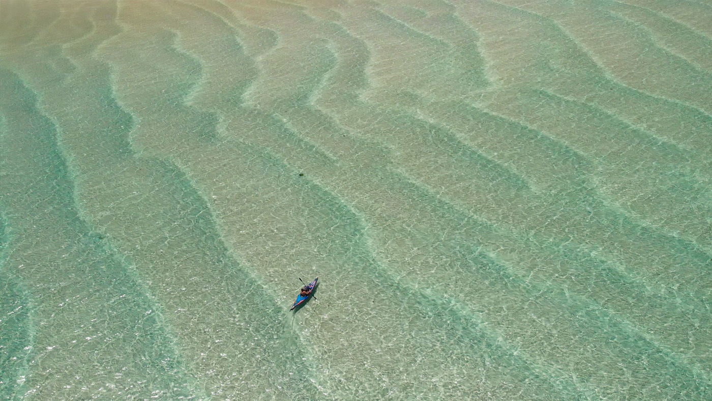 Fly Fishing Photography Portfolio Western Australia drone aerial kayaking