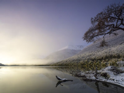 Fly Fishing Photography Portfolio Patagonia Tierra del Fuego sunrise lake
