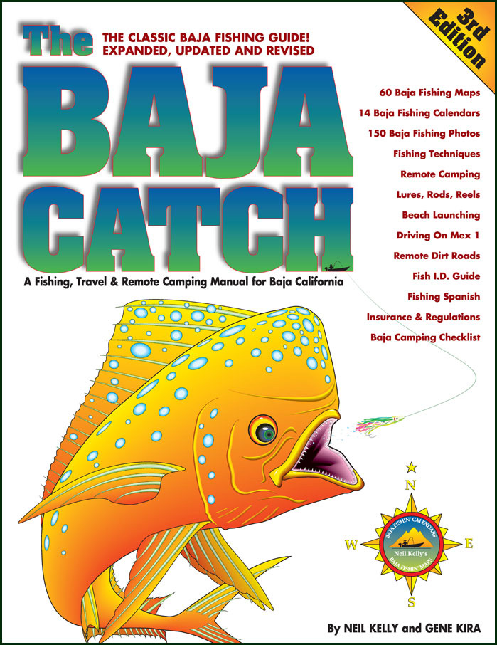 Baja Mexico fishing road trip adventure Baja Catch Book front cover