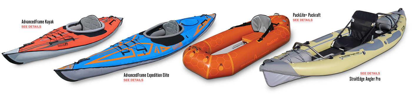 Sponsor Products Fishing Kayaking Paddling Adventure Travel Advanced Elements inflatable kayaks